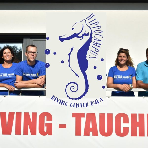 Ronjenje Pula, Hrvatska, Europa sa našim timom Hippocampus ronilački centar Istra